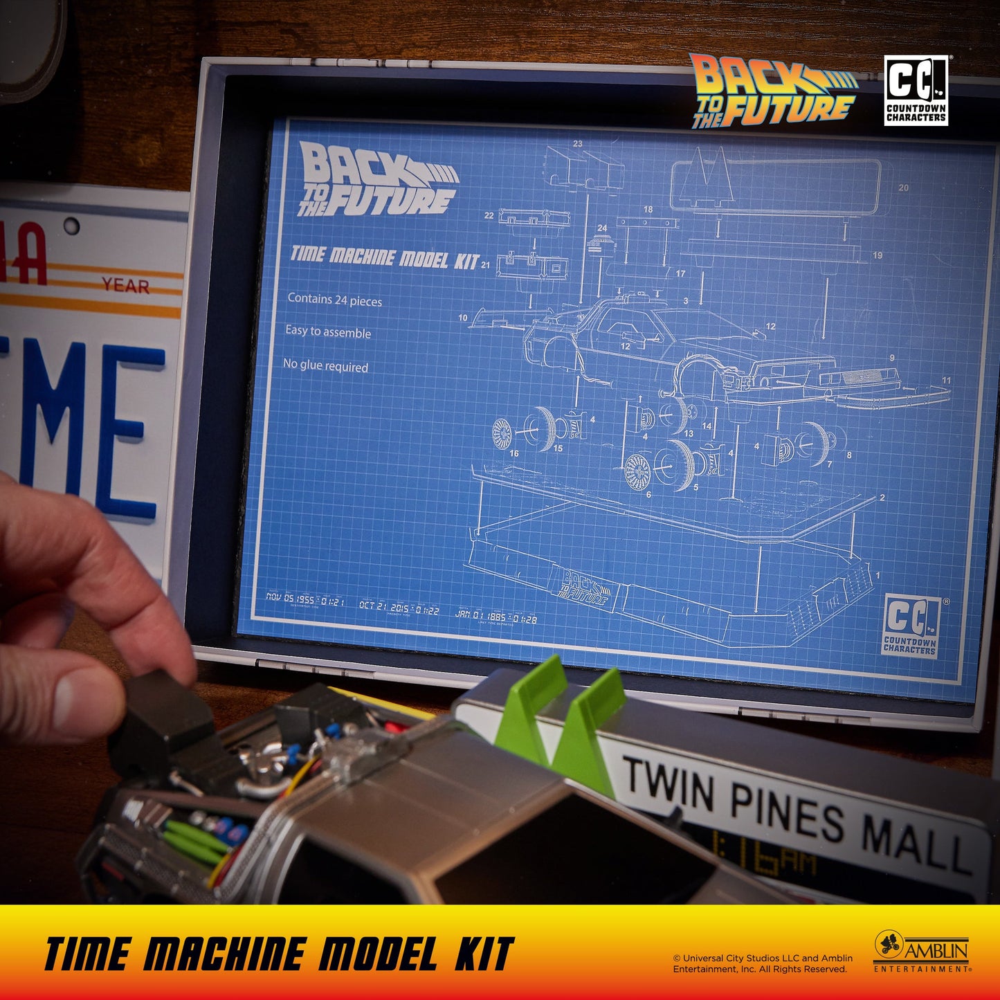 Back to the Future: Time Machine Model Kit