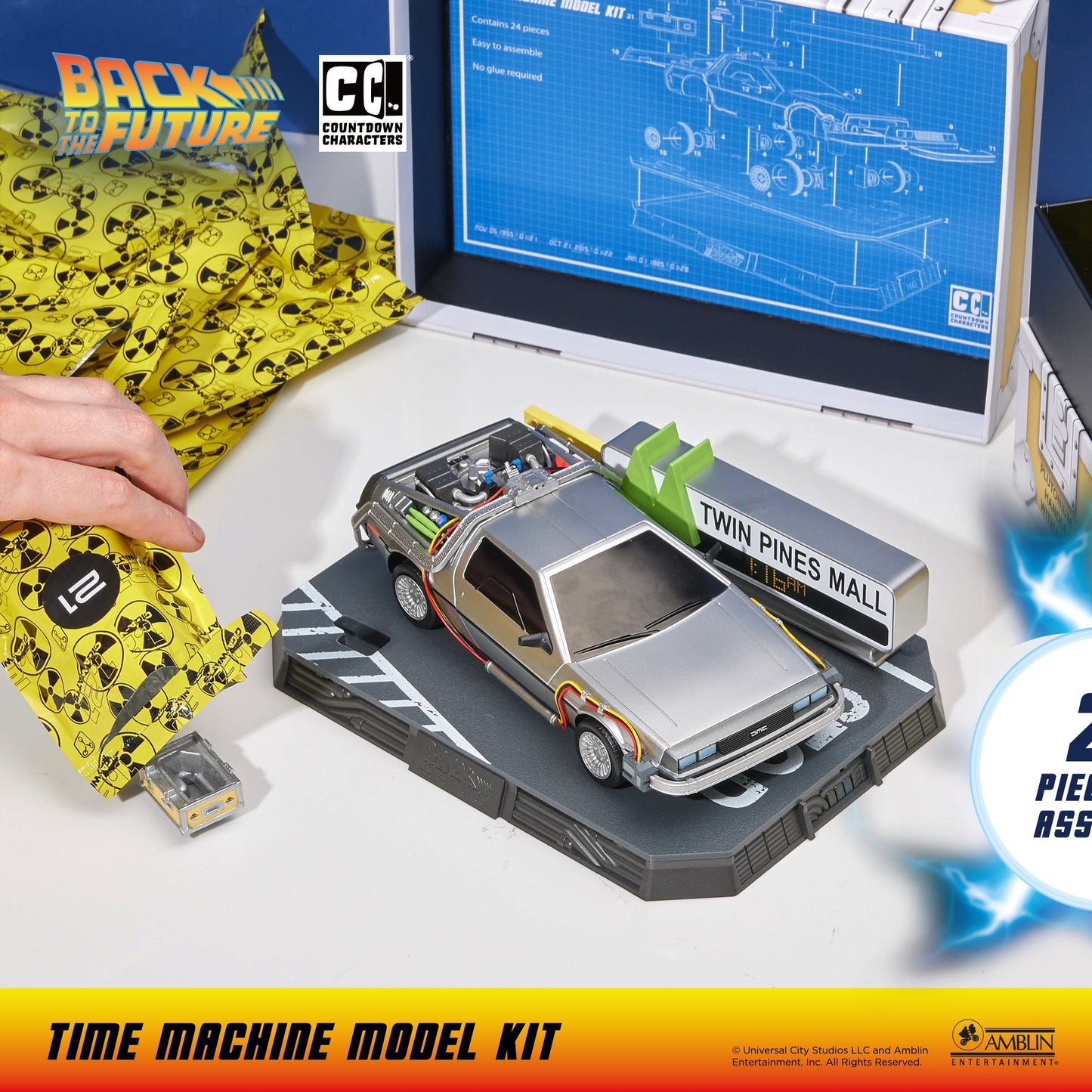 Back to the Future: Time Machine Model Kit