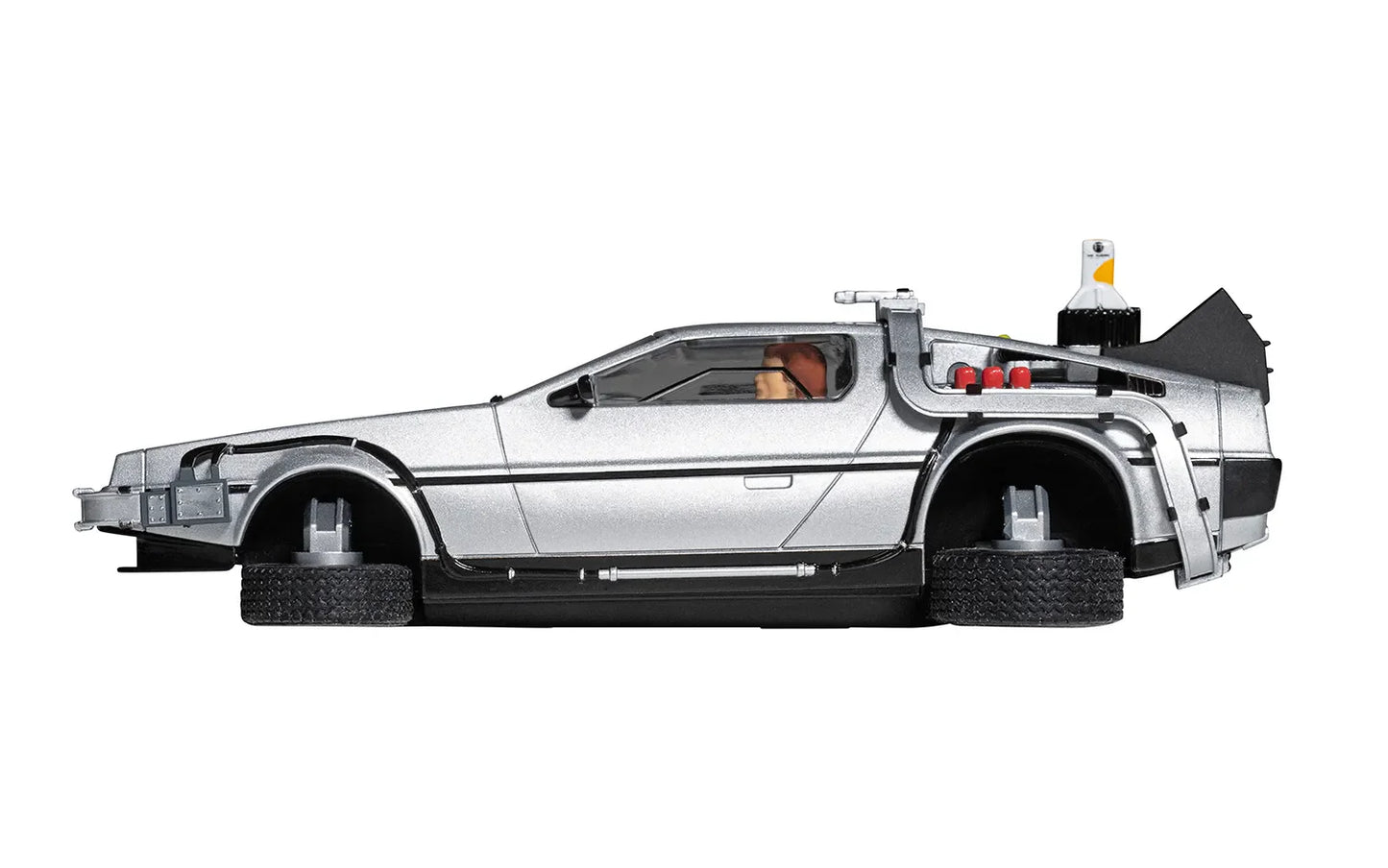 Scalextric Back to the Future Part II 1:32 scale Flying DeLorean Time Machine Slot Car