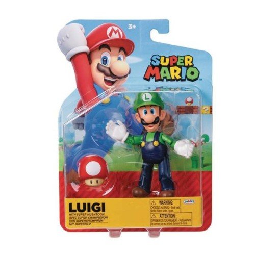 World of Nintendo Mario 4" Action Figure - Select Figure(s)